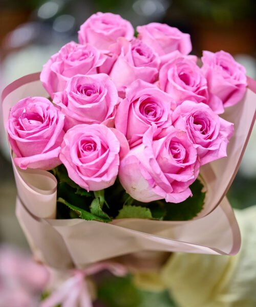 Pink Flowers Bouquet