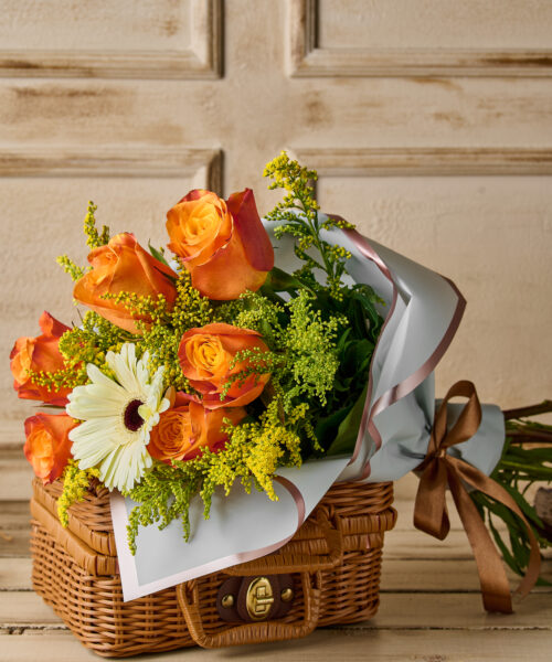 Gold Flowers Bouquet