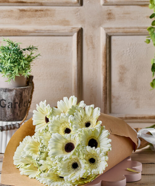 White Imported Flowers Bouquet